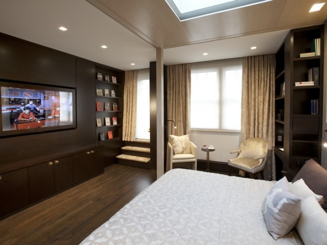 Дизайн и идеи как да обзаведем спалнята с телевизор