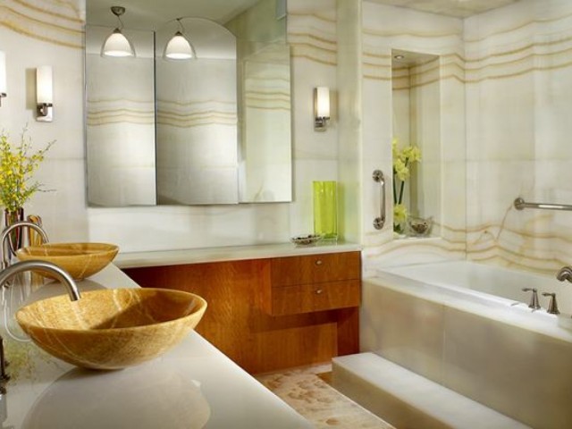 Как да обзаведем модерната баня с мивка