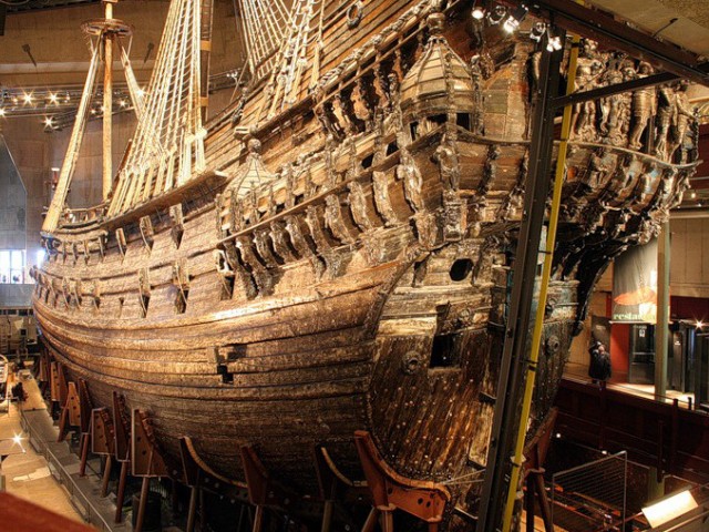 Стокхолм, Швеция - музей Васа