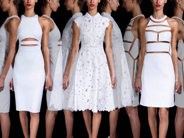 Как правилно да носим дрехи в бяло