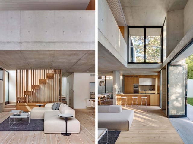 Модерна бетонна къща в Австралия