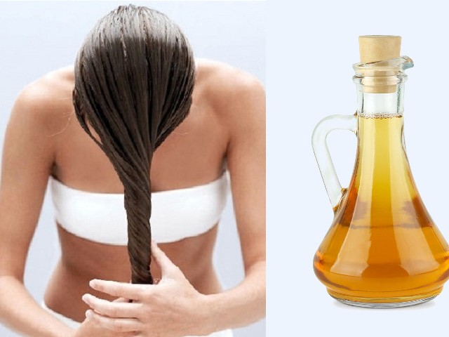 Домашни маски за коса и измиване с оцет