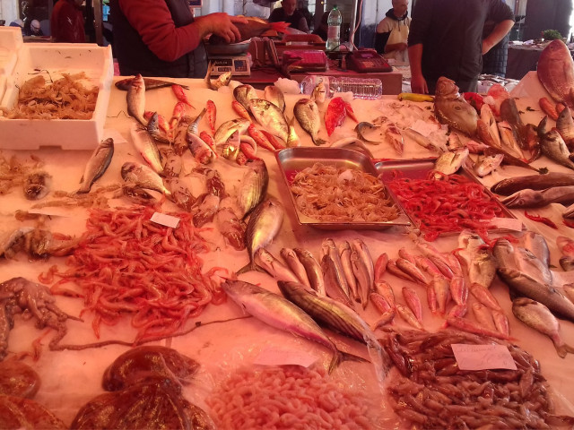 Рибния пазар - La Pescheria в Катания, Сицилия