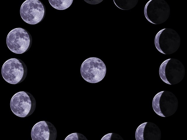Лунен календар с Фазите на луната за 2019 година