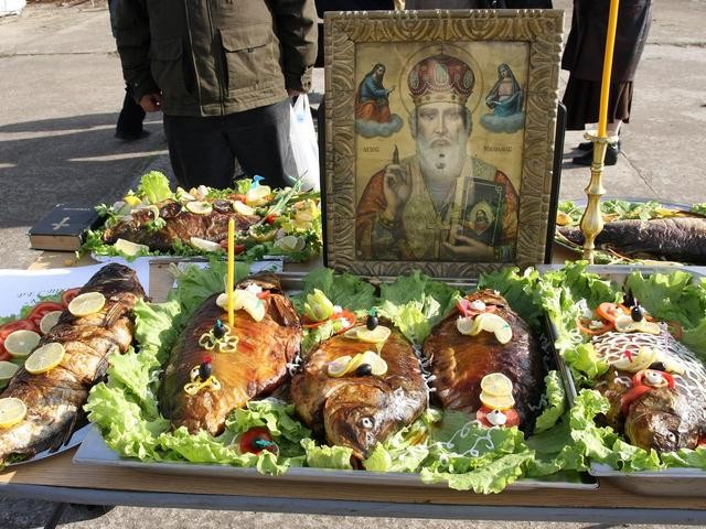 Пълнен шаран и рибник за никулден