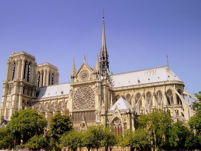 Катедралата Нотр Дам, Париж, Франция
