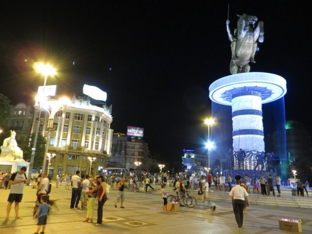 Паметникът на Александър Македонски в Скопие, Македония